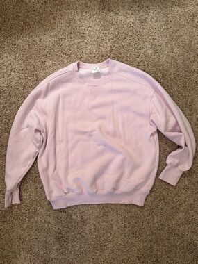 Offline by Aerie Light Pink Sweatshirt - M